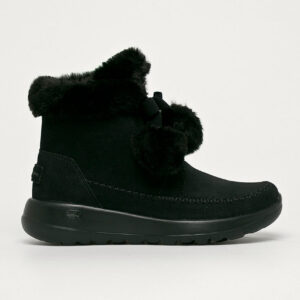 Skechers - Śniegowce zamszowe