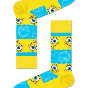 Happy Socks - Skarpetki x Sponge Bob Say Cheese Burger